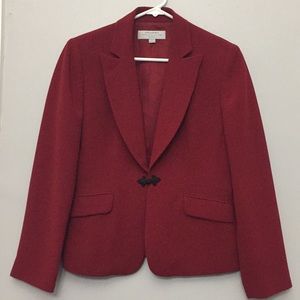 Stunning & Vibrant Red Tahari Blazer